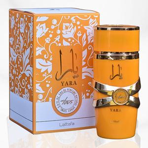 (Orange) Yara Tous EDP 100ml By Lattafa Perfume - Tropical, Fruity, Mango, Coconut, Sweet and Musky