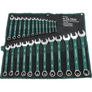 SPANNER SET 25P SOFT GRIP METRIC 6MM - 32MM COMBINATION WRENCH RING OPEN CT0985