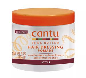 Cantu Hair Dressing Pomade (113g) - Smooth, Shape, and Add Shine to Your Style - Haircare Gel Moisture curl  products hair  gel curl  creme curl  defining xtreme  hair curling  cream curl  gel curly  hair Frizz Shea Moisturizer Hydrating