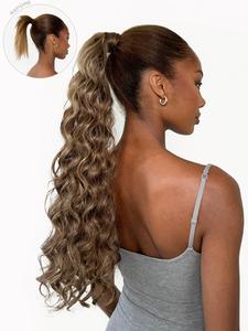 LullaBellz Midi Grande 20' Curly Corkscrew Pony