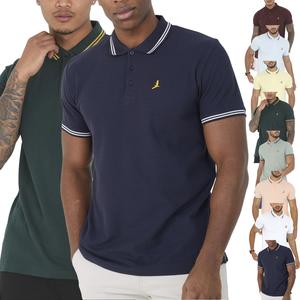 Brave Soul Mens Polo Shirt Pack Casual Short Sleeved Collared Logo Sport Top Breathable Classic