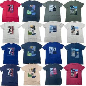 4 PACK Mens T-Shirt 100% Cotton Printed Short Sleeve Top Multi Pack Summer Holiday Gift Set Summer Shirt Tee