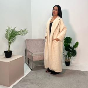Ladies oversized teddy coat uk onesize 6-16