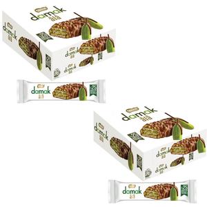 Nestle Damak Ala 25% Pistachio Cream, Pack of 24 (2x12pk) Milk Chocolate Coated Wafer 30g, New Limited Edition Snack