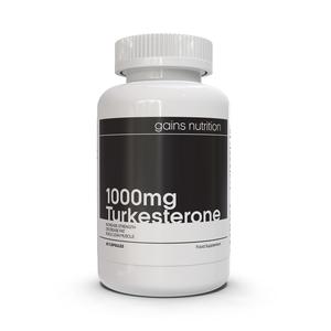 Turkesterone Supplement, 60 Capsules, 500mg each, 1000mg per Serving