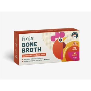 Freja Instant Bone Broth Chicken 4x15g Sachets