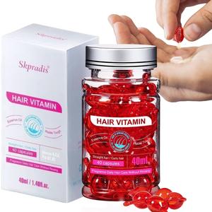 Leave-In Hair Care Capsules – No Rinse Conditioner with Argan, Macadamia & Avocado Oils – Enriched with Vitamins A, C, E, and Pro-V B5 – For Women and Men