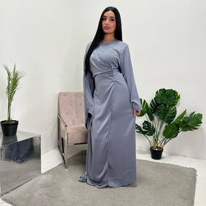 Ladies Drape Side Kaftan Dress UK Onesize 6-14 - Casual Women's Dress - Womenswear