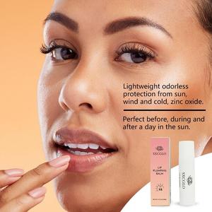 Lip Plumping Balm SPF 15 | Hydrating & Volumising Lip Care | Enhances Natural Lip Fullness, Smooths Dryness & Adds Subtle Shine | Targets Dry and Chapped Lips | With Shea Butter, Peptides & SPF Protection | 4.25g