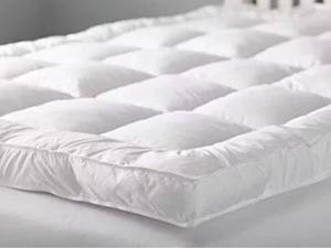 Extra Thick Mattress Topper 4”/10cm With Elasticized Corners | Hotel Quality-Breathable Noiseless Washable Anti SlipFluffy Hypoallergenic Mattress Topper-Supersoft Heavy Fill-Anti Allergy-Stitched and Elasticated Corner Strap-Single Double King Super King