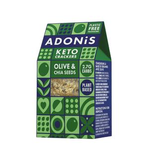 Adonis Olive & Chia Seeds Crackers 60g