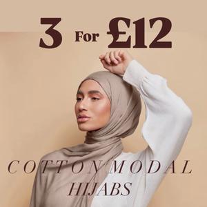 2024 ORIGINAL COTTON MODAL HIJABS TURKISH HIGH QUALITY TRENDING HIJABS