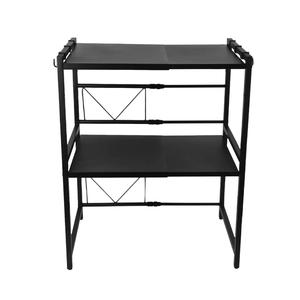3 Tier Expandable Microwave oven Rack Stand Storage Holder Kitchen Corner Shelf Organiser