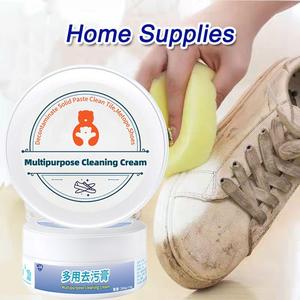 White Shoe Cleaning Cream for Sports Shoes - Effective Dirt Removal, No Water Required - Multi Functional Care - Comfort, Footwear Parent Pedal