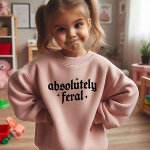 Absolutely Feral Kids Sweatshirt