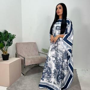 Ladies floral kaftan dress onesize Uk 6-18 abaya lover