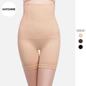 KatchMe Women's Yoga Solid Color High Waist Shaping Shorts(Size 6-22), Lady Versatile Plain Shapewear Womenswear, Sport & Outdoor Clothing