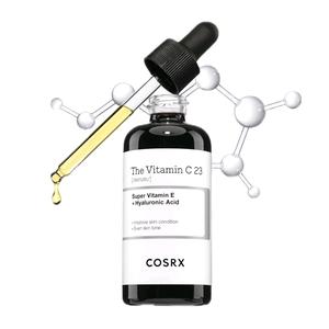 COSRX Vitamin C 23 Serum with Vitamin E & Hyaluronic Acid, 20g - Lightweight & Hydrating - Moisture, Spf, Skincare Moisturizer Moisturizing