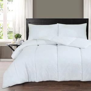 HomeTex Shop Hotel Quality Duvet Quilt Single Double King Super King Sizes 4.5 10.5 13.5 15 Polypropylene Cover Hollow Fibre Filling Anti Allergy Breathable Flat Weave and Stripe Pillows pack of 2 and 4
