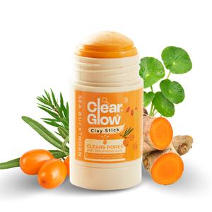 [Summer Sale]Be Better Pores Clear Niacinamide Clay Stick Brighten Acnes Relieve Sea Buckthorn Tea Tree Hyaluronic Acid Detoxifies Pores Evens Tone Radiant Skin Care Brightening