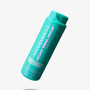 Vitamasques Vegan Snail Mucin Serum | Hydrating, Soothing & Elasticity-Boosting Skincare | 100% Vegan, Non-Sticky Formula for Radiant Skin | Made in Korea, Dermatologist Tested, Cruelty-Free the perfect Skin Repair partner