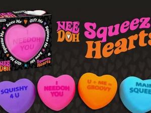 NeeDoh Squeeze Hearts (Assorted Colours Sold Individually)