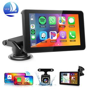 【UK SELLER Delivered with in 48H】7" Portable Wireless Car Stereo for Apple Carplay &  Auto Screen, HD TouchScreen  Auto for Cars, Car ScreenCarplay, Car Radio Receiver with BT, FM,AUX, Back to School Supplies car playscreen dash camera