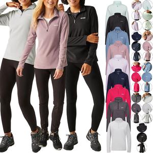 Regatta Ladies Lightweight Jumper Micro Fleece Jacket Half Zip Warm Winter Pullover Womens Collar Top Comfortable Fabric