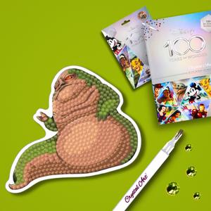 JABBA THE HUT - Disney D100 Crystal Art Single Sticker - 075