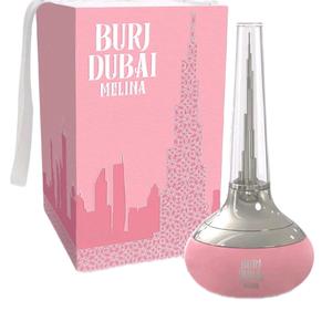 LE CHAMEAU Burj Dubai Melina Pour Femme 100ML EDP - Long Lasting Arabian Perfume for Women with Litchi & Turkish Rose Notes