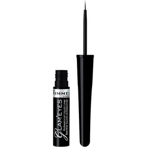 Glam'eyes Professional Liquid Eye Liner, Black Glamour
