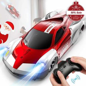 The Most Popular Electric Remote Toy Racing Wall Climbing Car with LED Light for Age 3-9 Year Old Boys and Girls - RC Car Gifts