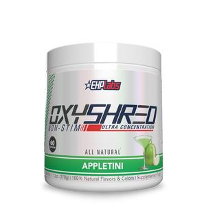 EHPlabs OxyShred Non Stim Pre Workout | Caffeine Free Performance Formula | Non Stimulant Energy Support | Ideal for Night Training, Sensitive Users and Daily Wellness | Zero Jitters, Zero Crash