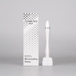 Derma Stamp, 0-3mm Adjustable Micro needling Pen with 140 Titanium Pins, Dermastamp Derma Pen Micro needling Stamp for Women Men, Derma Roller for Hair Scalp Beard Growth Face Body Comfort