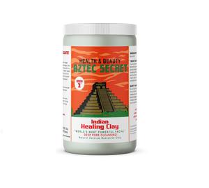 AZTEC SECRET Indian Healing Clay 2lb Deep Pore Cleansing Calcium Bentonite Clay Skincare Skin Repair Comfort