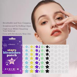 Star Shaped Acne Patch, 7 Colors 280pcs Hydrocolloid Acne Cover Patches with Case, Acne Patches for Face Beauty Cute Zit Patches Pimple Stickers Acne Dots