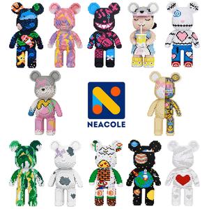 Neacole bear new designs are coming (Big bear) Bear Building Block, Neacole building block,spring Gift, Gift for kids,Building blocks for Kids, Building block birthday gifts, Creative Decoration, Birthday Gifts for Girls,