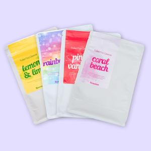 Toilet Fizz Cleaner - Multi Purpose Loo & Drain Home Cleaning - Various Scents - Scentish