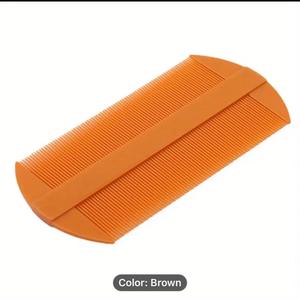 1pcs Double Sided Lice Hair Comb Super Dense Shaving Head Braid Tooth Combs Removal Dandruff Child And Nit Comb for Head Lice Treat Haircare Heatless