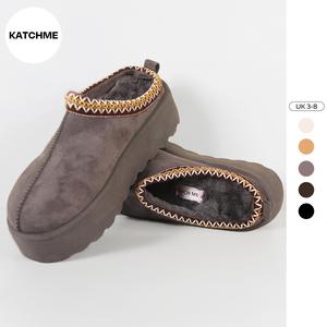 Women's Winter Chic Fur Textured Chunky Sole Thermal Boots,Walking Shoes for Women,Comfort Ladiesshoes,Comfort Basic Minimalist,Womenswear