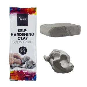 The Magic Toy Shop Air Drying Modelling Clay - Stone Colour, Self-Hardening, Easy to Use, Non-Toxic Material (500g / 1000g / 2000g)
