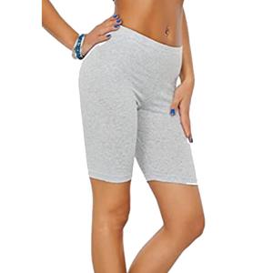 Fashion Luva tight Versatile Plus Size Women's Cycling Knee - Perfect for Dancing, Running, Gym, Biking, and Yoga Slim-fitting Plain Black White Plain tight gyatt shorts