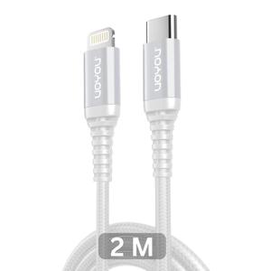 UOYOU Fast Charging USB C Charger Cable for iPhone 14 13 12 12Pro Max 12 Mini 11 11Pro Xs Max Xr X 8 8Plus 3A Nylon Double Braided USB C Fast Charging Cable with Safe Data Transfer, Type C Cable Alloy Connector Smartphone Cellphone Mobile Cord