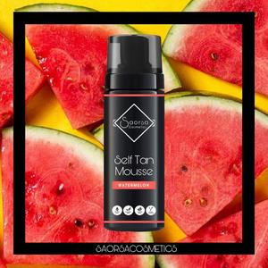 Self Tan Mousse - Watermelon Scented, Lightweight Formula for Long-Lasting, Natural-Looking Tan - Body Care spray
