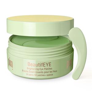 Pixi BeautifEYE Hydrogel Under-Eye Patches | Refreshing Eye Patches For Dark Circles | Brighten & Hydrate Under Eyes | 30 Pairs / 60 Patches
