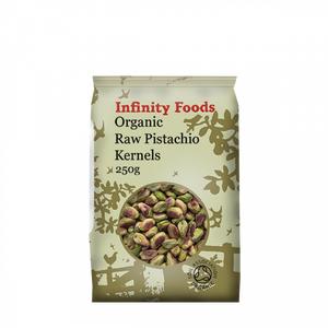 Infinity Foods Organic Raw Pistachios 250g