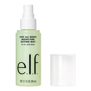 e.l.f. Cosmetic Stay All Night Micro-fine Setting Mist for long lasting makeup Hydrates & Hydrating makeup look Hydrating Moisturizer beauty crop     face spray Lightweight elf's  setting powder foundation poreless primer Matte Aloe