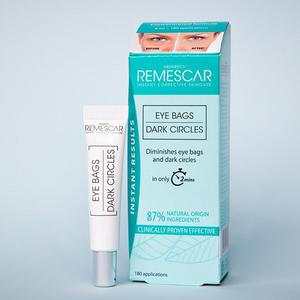 Remescar Eye Bag & Dark Circle Cream 8ml - Clinically Proven Effective - 180 Applications - Gentle on Skin - Smoothing & Tightening Effects - Under Eye Bag Removal Treatment - Gift for her