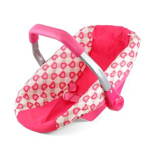 Bibi Doll Accessories Baby Doll Car Seat Toy & Baby Doll Carrier - Baby Doll Accessories Dolls Car Seat Baby Doll Cot Dolls Cot Baby Doll Bed Accessories Pink