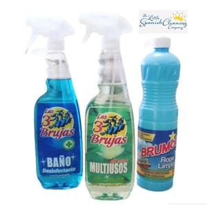 The 3 Top Sellers Bundle Household Spray and concentrated Spanish cleaner pack .